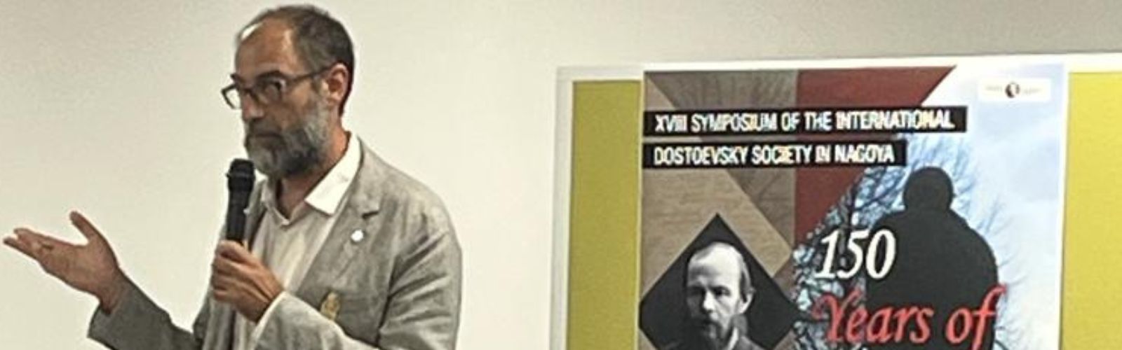Stefano Aloe è il nuovo presidente dell’International Dostoevsky Society